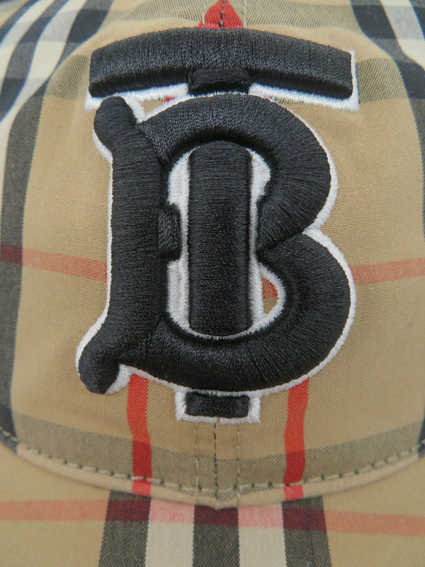 BURBERRY】バーバリー『TBロゴ チェック キャップ sizeXL TG』8038504