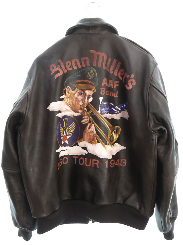 AVIREX】アヴィレックス『A-2 フライトジャケット グレンミラー size44