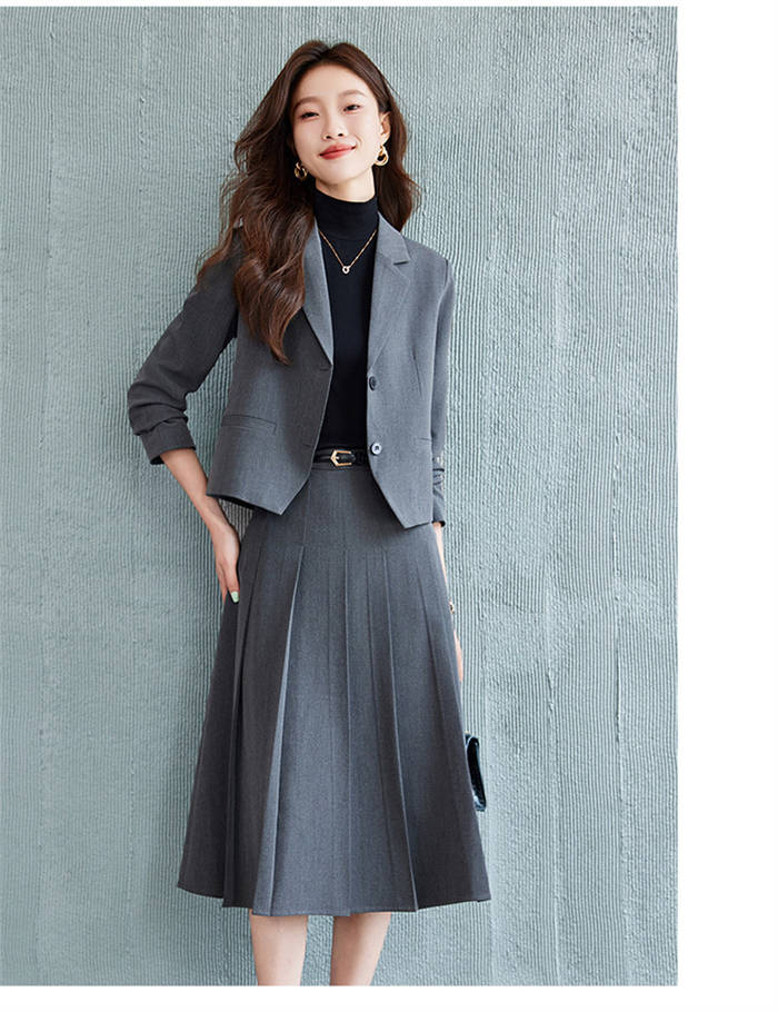 楽天市場】スーツ レディース スーツセット プリーツスカート ロング丈