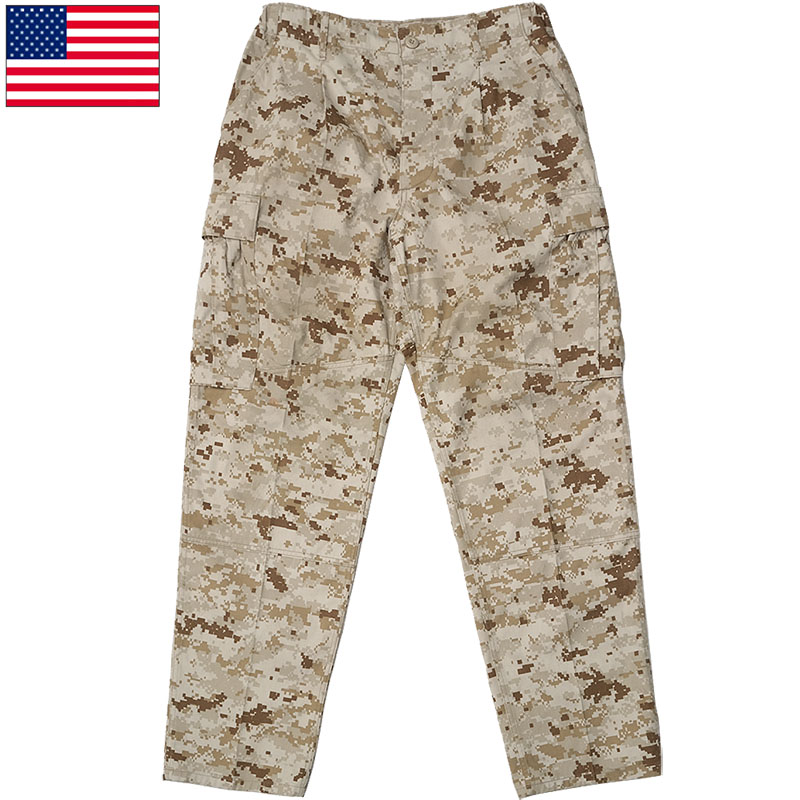 楽天市場】米軍 USMC コンバットパンツ MARPATデザート USED PP397UN