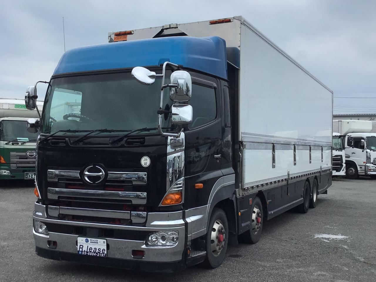 緑色メタリック大型トラックトレーラー最終値下 緑色メタリック大型