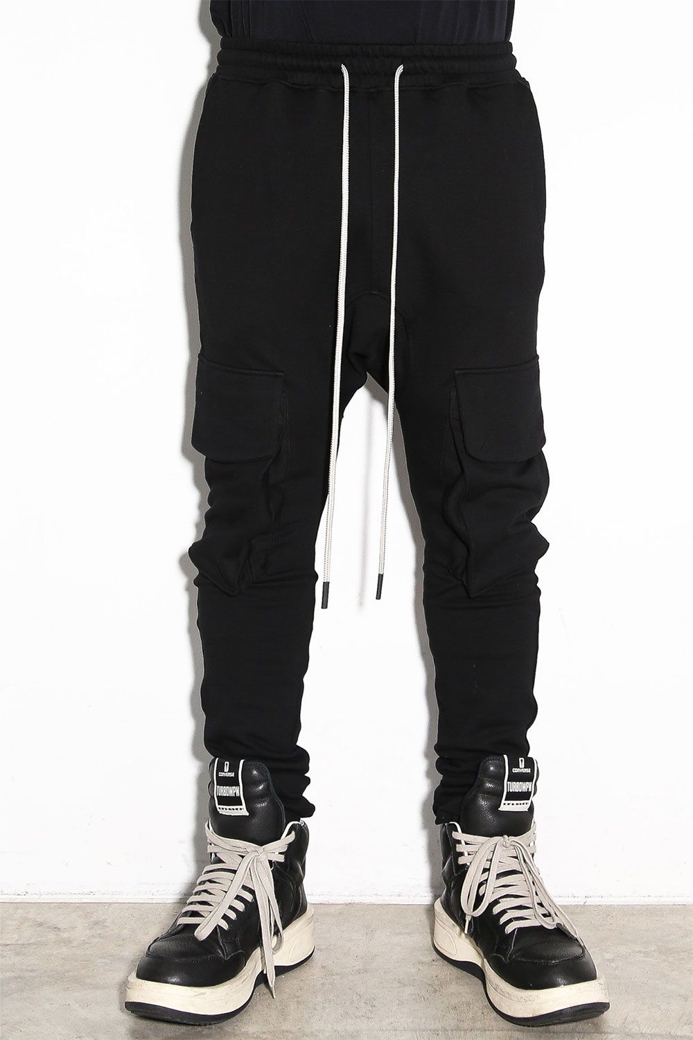 A.F ARTEFACT - サルエルカーゴスキニースウェットパンツ / Sweat