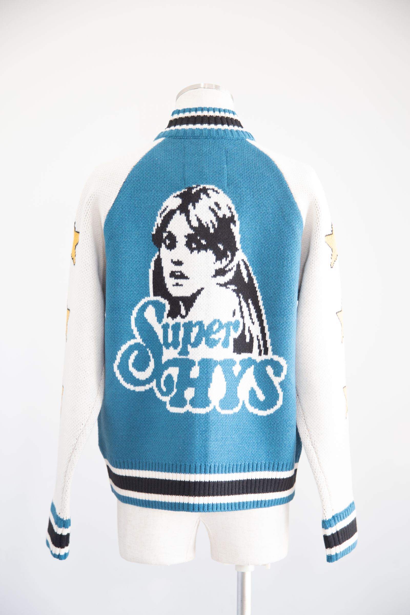 HYSTERIC GLAMOUR - SUPER HYSジャカード オーバーサイズジャンパー