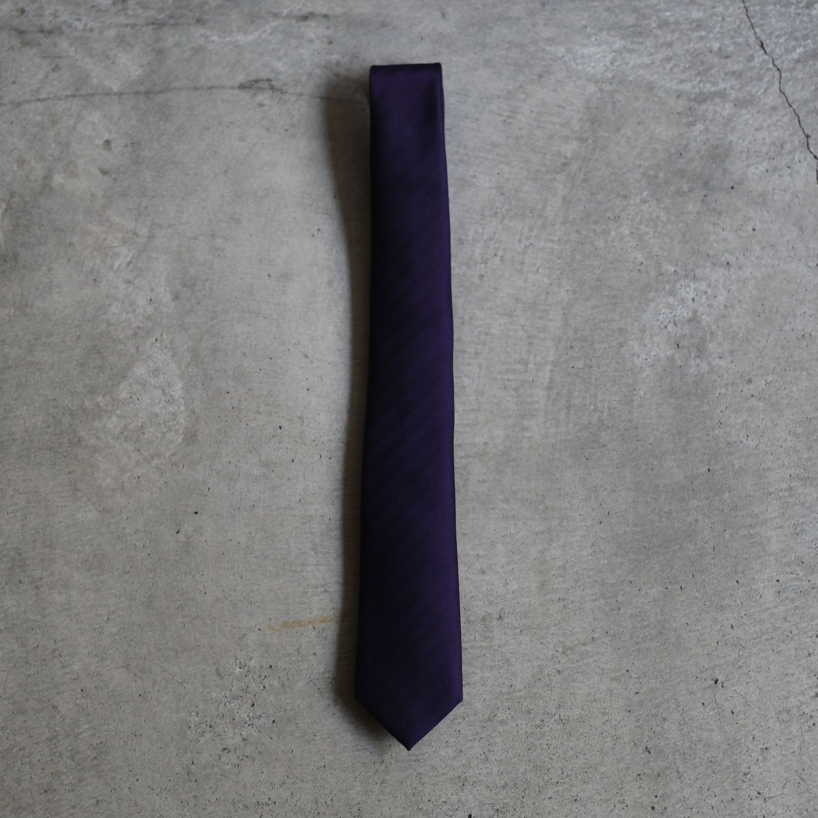 LITTLEBIG - 【残りわずか】Silk Narrow Tie(PURPLE) | ACRMTSM ONLINE