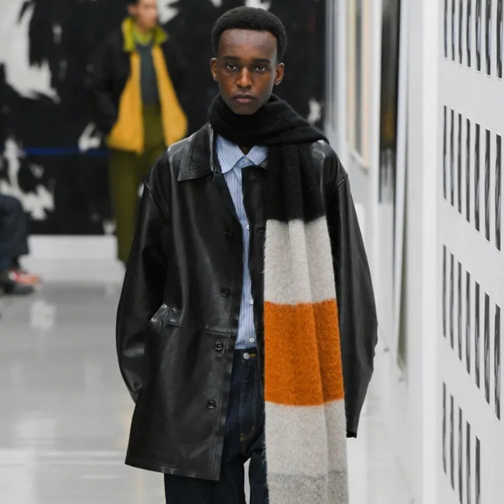 YOKE - 【残りわずか】Cut-Off Leather Car Coat(BLACK) | ACRMTSM