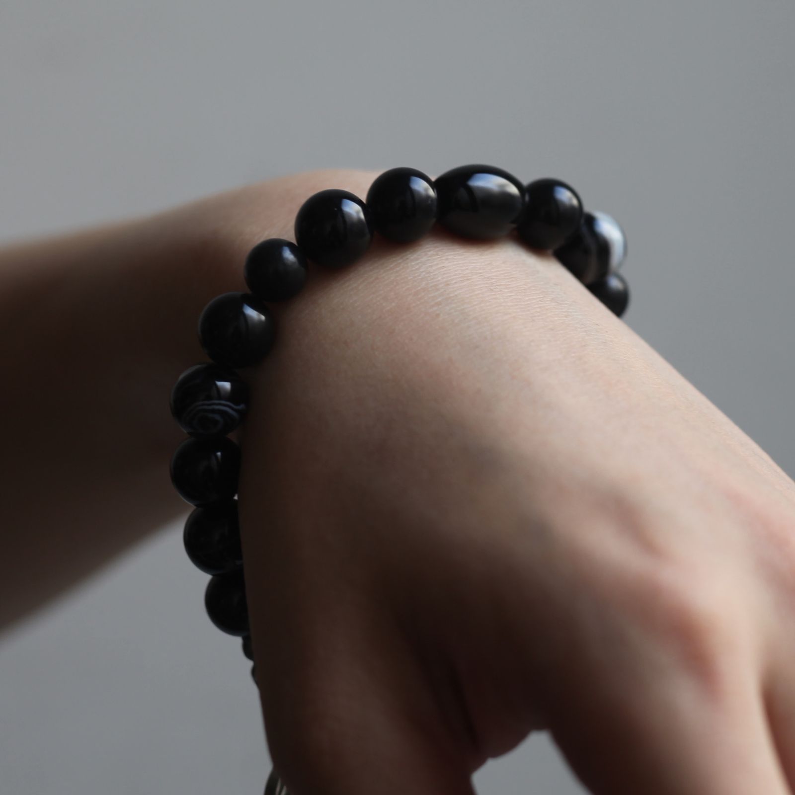 SOSHIOTSUKI - 【お取り寄せ注文可能】Single Juzu Bracelet(BLACK