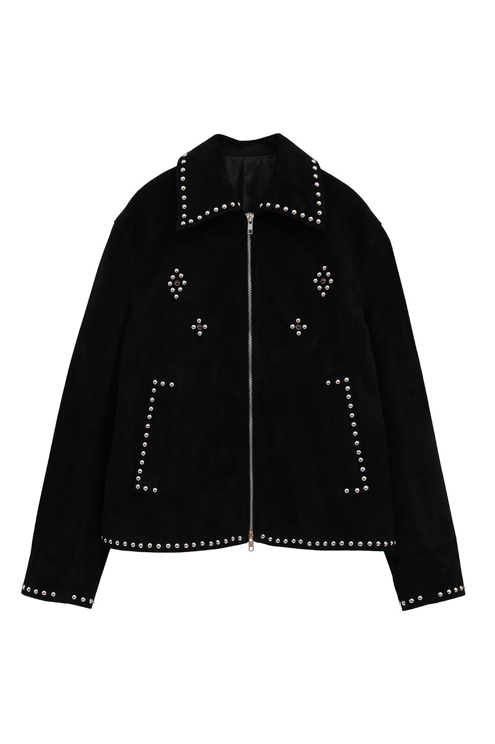 CLANE - スウェードレザー スタッズブルゾン - SUEDE STUDS BLOUSON
