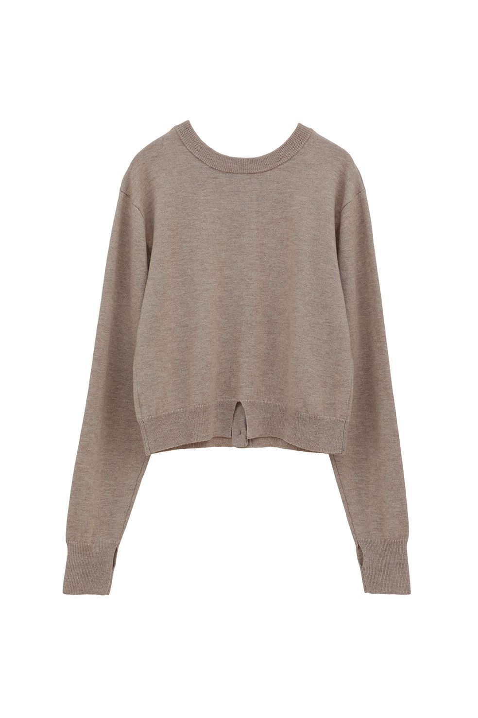 CLANE - アレンジニットトップス - ARRANGE KNIT TOPS BEIGE | ADDICT