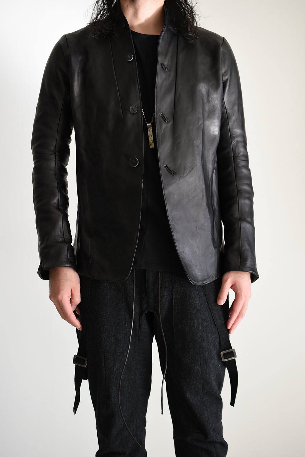 D.HYGEN - Horse Leather Tailored Jacket