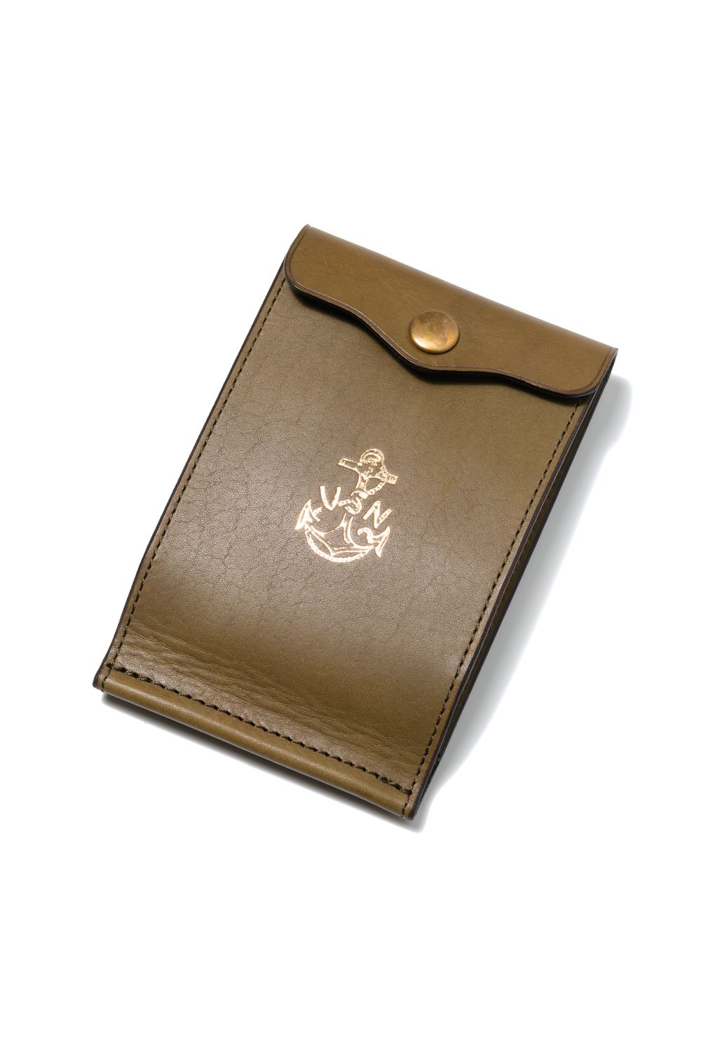vasco - 【26SS / 予約受付中】LEATHER NAVAL MONEY CLIP [VERDE
