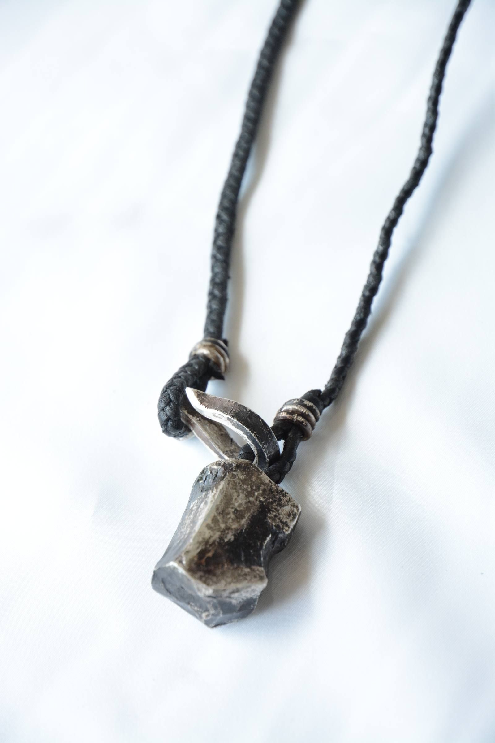 ISAMU KATAYAMA BACKLASH - 純銀 ジャパンショルダー ネックレス