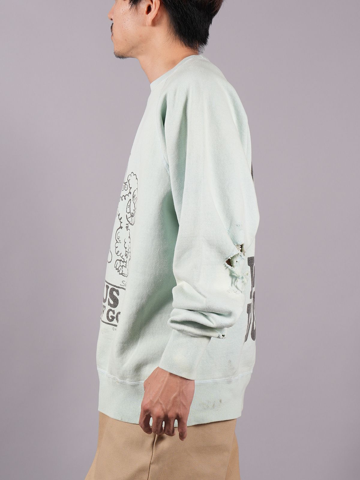 SAINT M×××××× - 【ラスト1点】SM-A23-0000-024 / CRW N SWT / JESUS