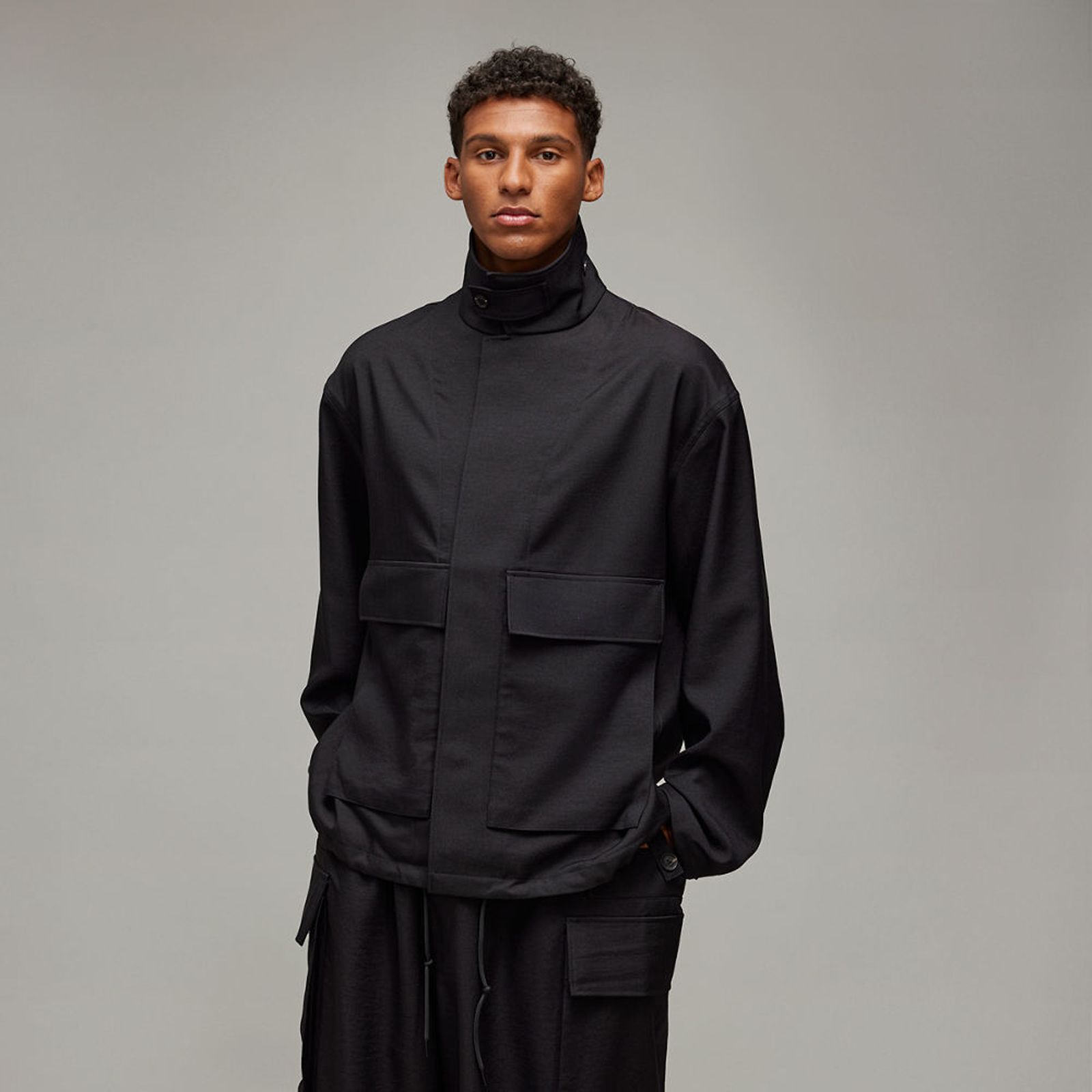 Y-3 - M SP PUN COACH / メンズ コーチジャケット (ブラック) | Confidence