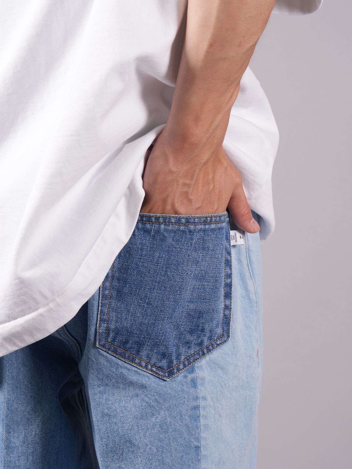 FACETASM - 【ラスト1点】 PATCHWORK DENIM PANTS / パッチワーク