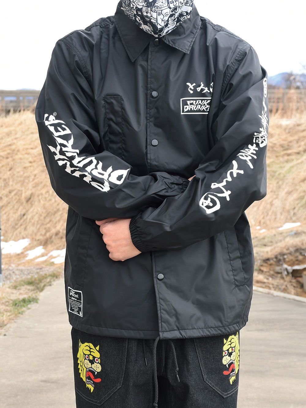 PUNK DRUNKERS - [PDSx中華蕎麦とみ田]中華蕎麦コーチJKT | DOLL