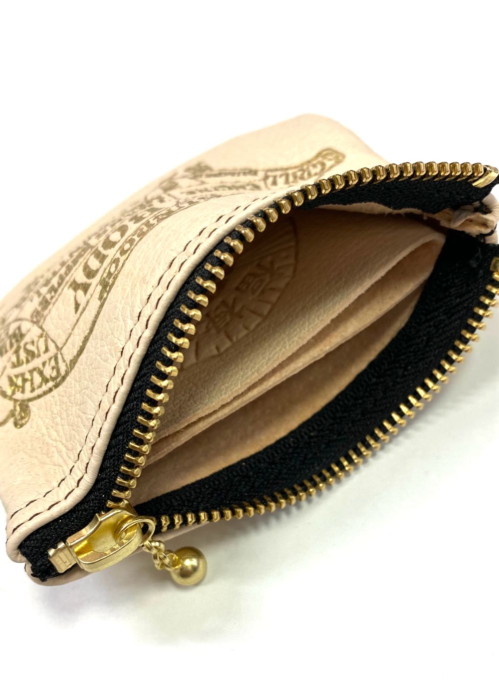 PORKCHOP GARAGE SUPPLY - NEW BIKER WALLET (BLACK×GOLD) / 福禄寿