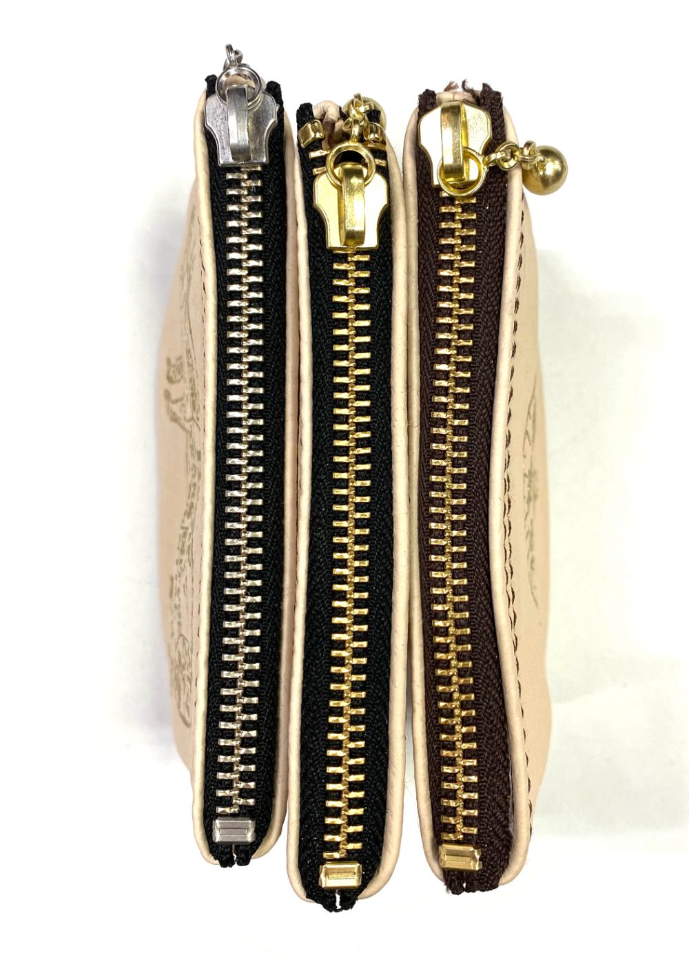 PORKCHOP GARAGE SUPPLY - NEW BIKER WALLET (BLACK×GOLD) / 福禄寿