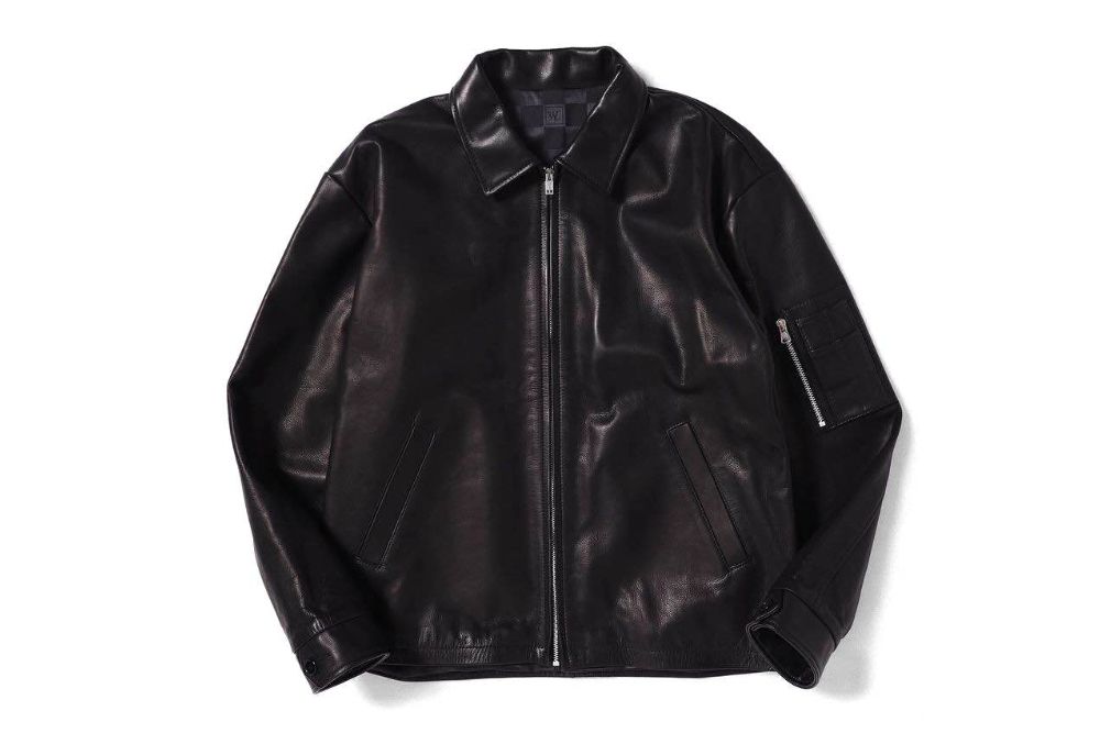WHIZ LIMITED - ×BLACKMEANS LEATHER JACKET (BLACK) / ブラック