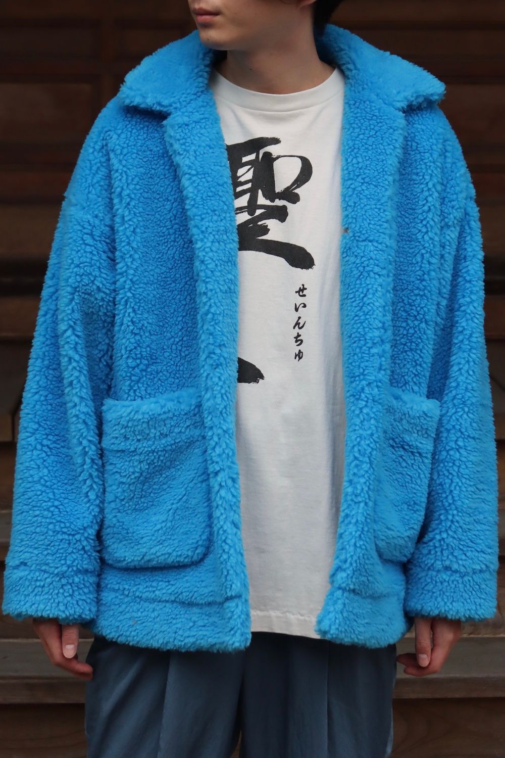 doublet HAND-PAINTED RECYCLE FUR JACKET style.2021.9.20 | 1950 | MARK