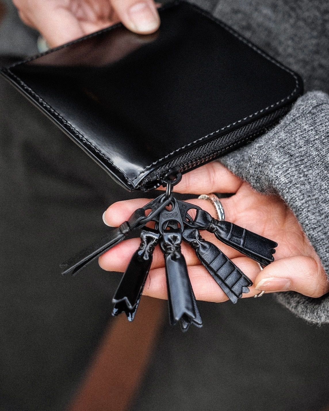 Wallet COMME des GARCONS - コムデギャルソン ZIPPER MEDLEY*L字型ZIP