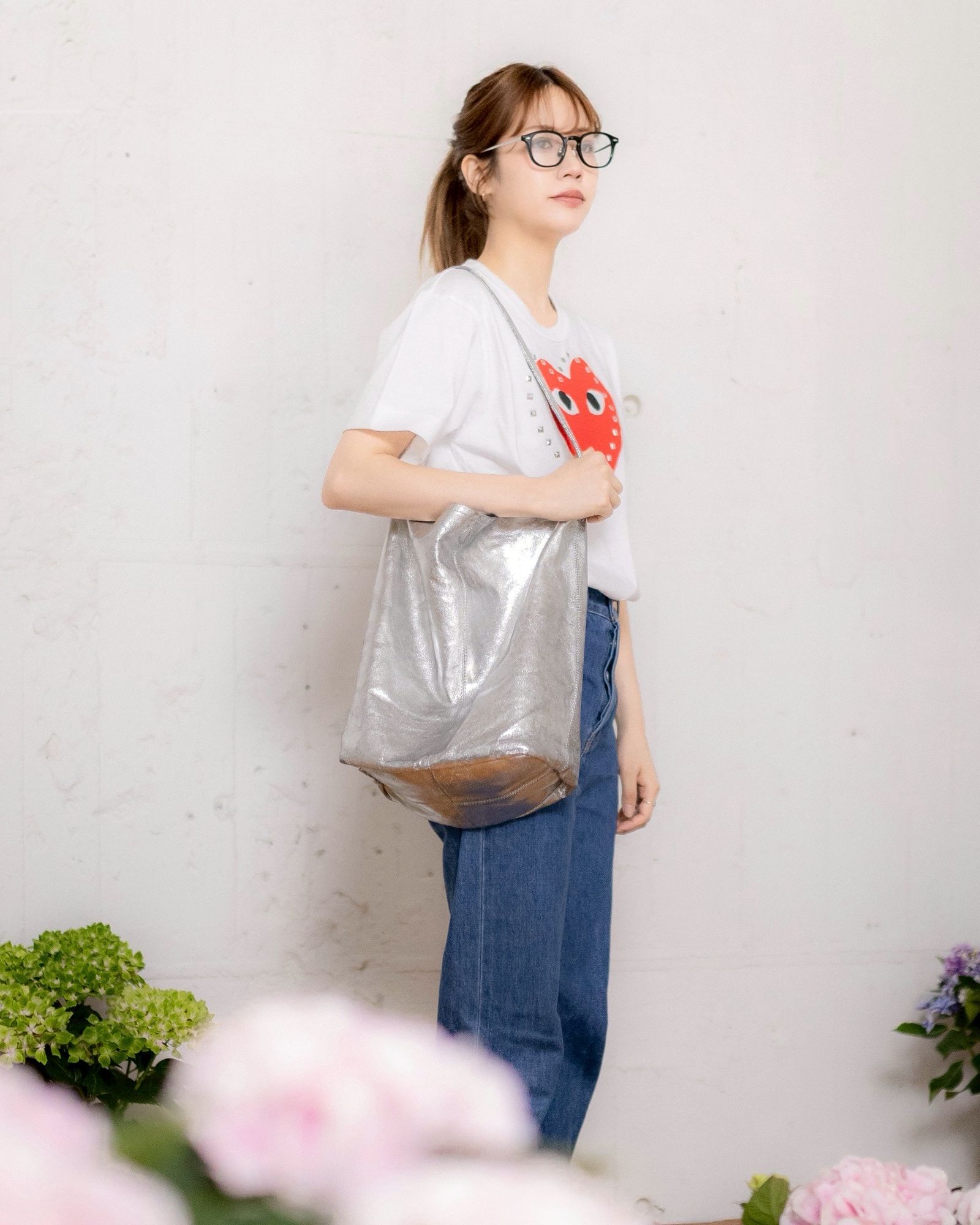 Morphée - Morphee / モルフェトートバッグ CYLINDER M(CYM -SIL