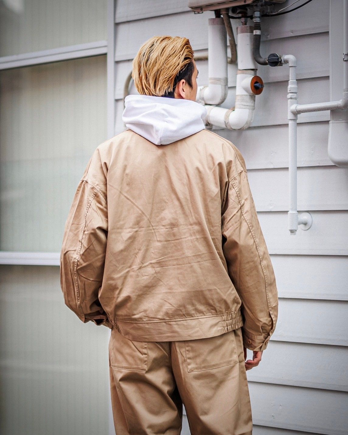 FreshService - フレッシュサービス CORPORATE BLOUSON (BEIGE) | MARK