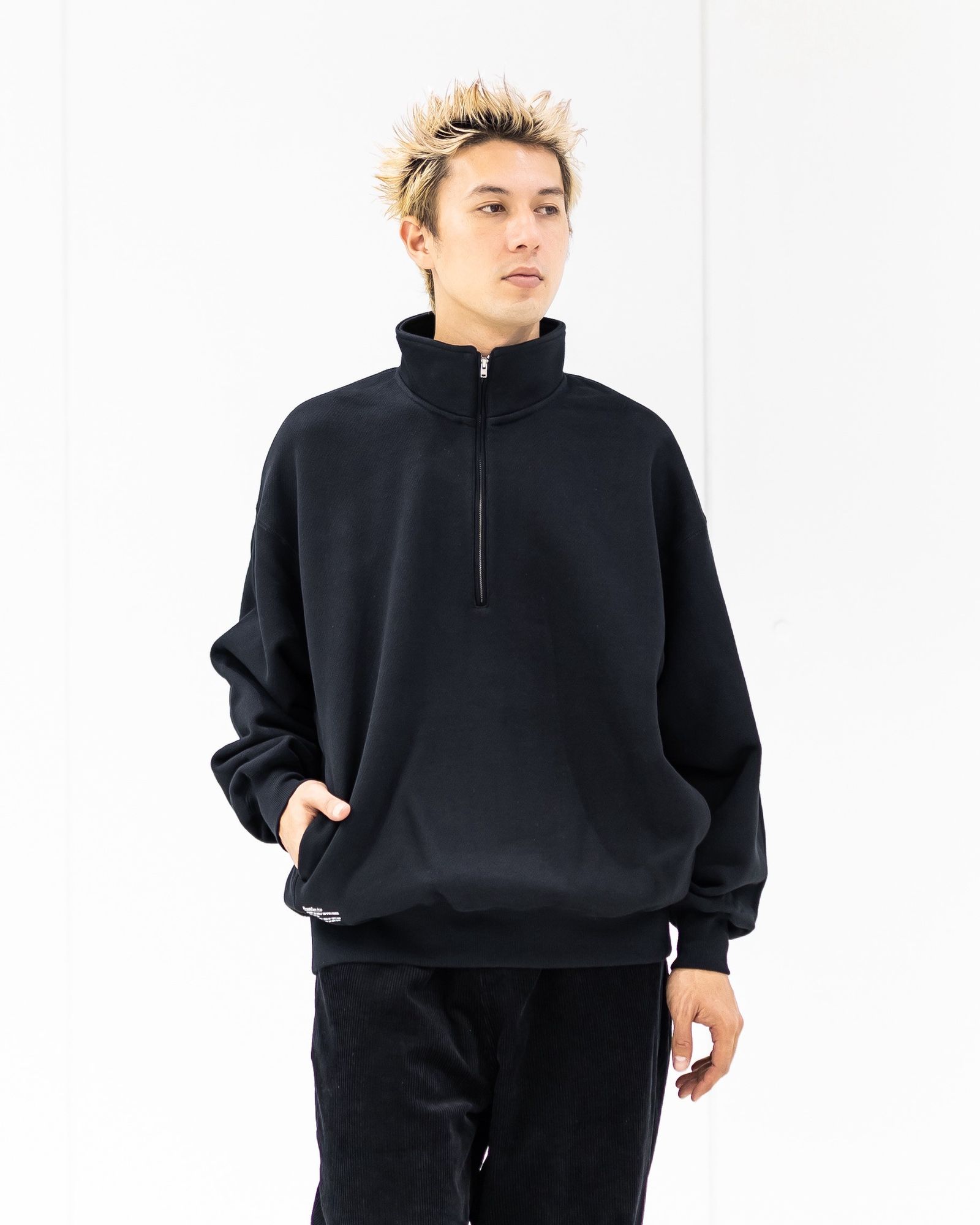 FreshService - フレッシュサービス HEAVY OZ PULLOVER HOODIE(BLACK