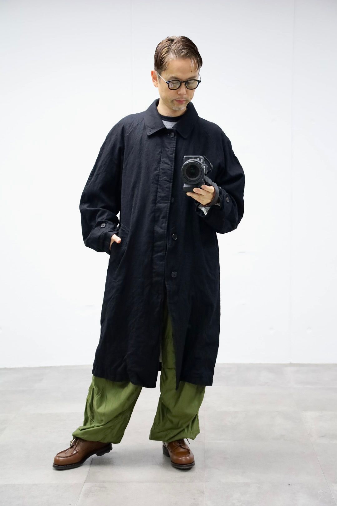 COMME des GARCONS HOMME - コムデギャルソンオム25FWウールサージ製品