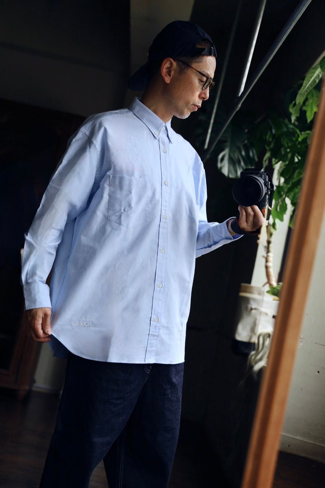 COMME des GARCONS HOMME - コムデギャルソンオム 綿オックスフォード