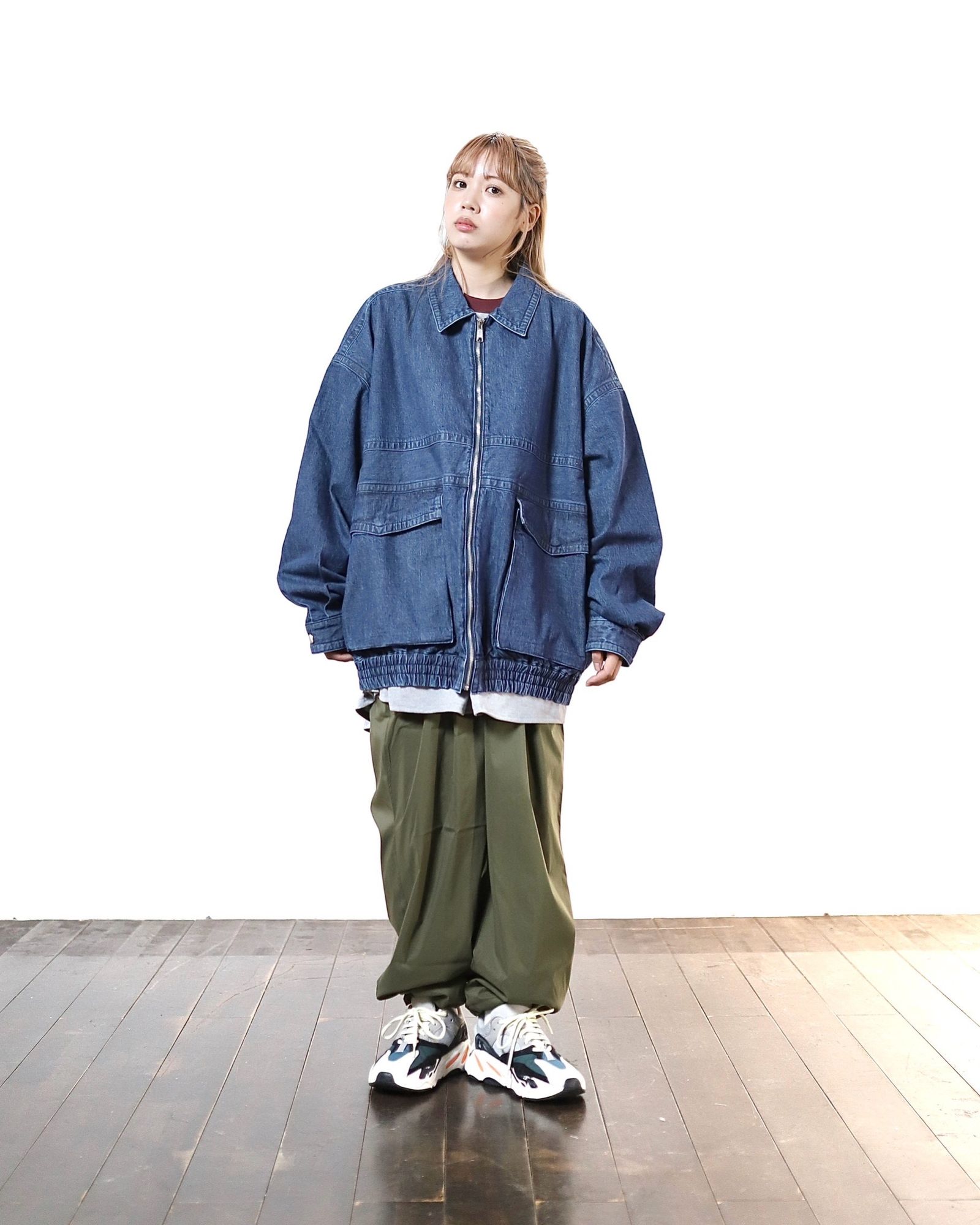 S.F.C-Stripes For Creative- 新作DENIM BLOUSON style.2024.2.23