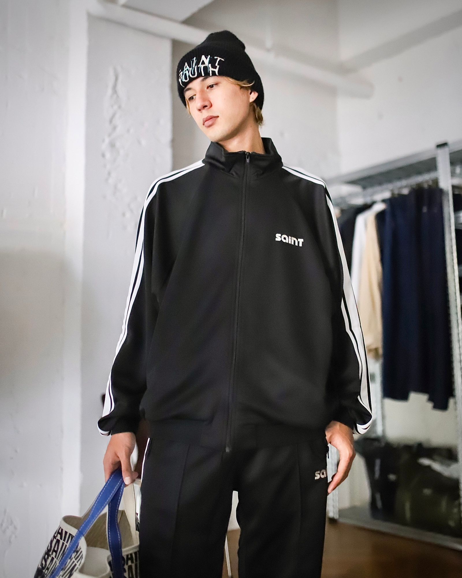 SAINT Mxxxxxx TRACK JACKET & TRACK PANTS セットアップスタイル