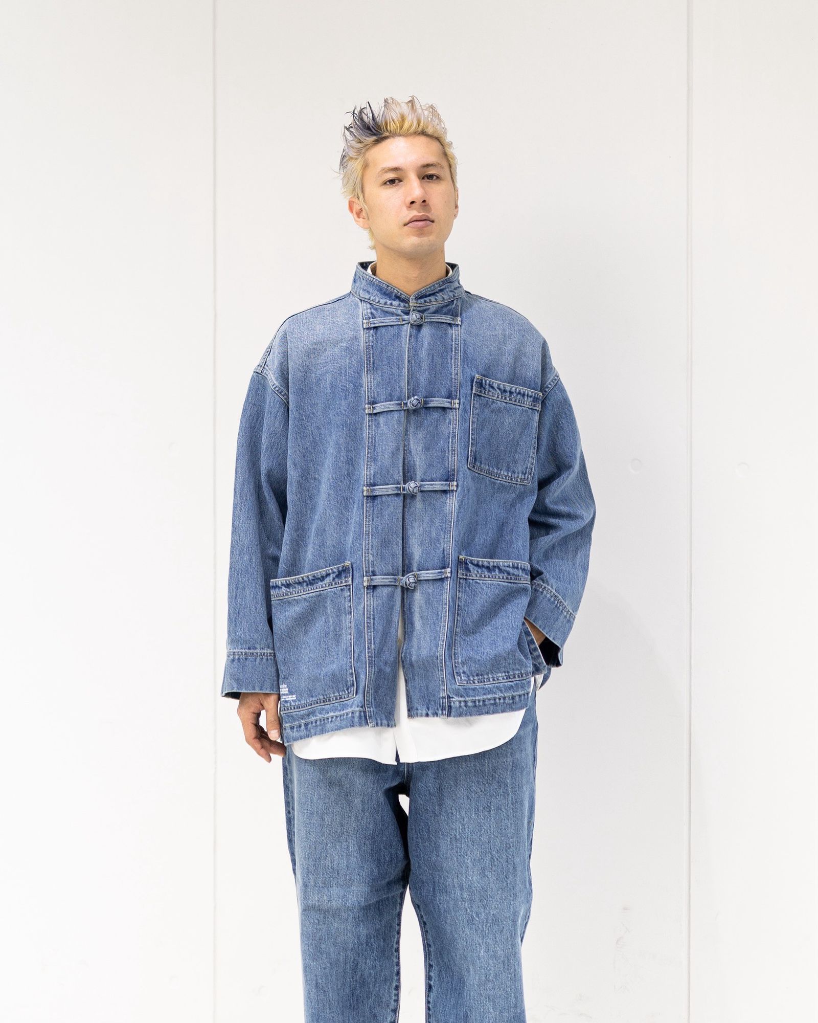 FreshService - フレッシュサービス CORPORATE DENIM KUNG-FU COVERALL