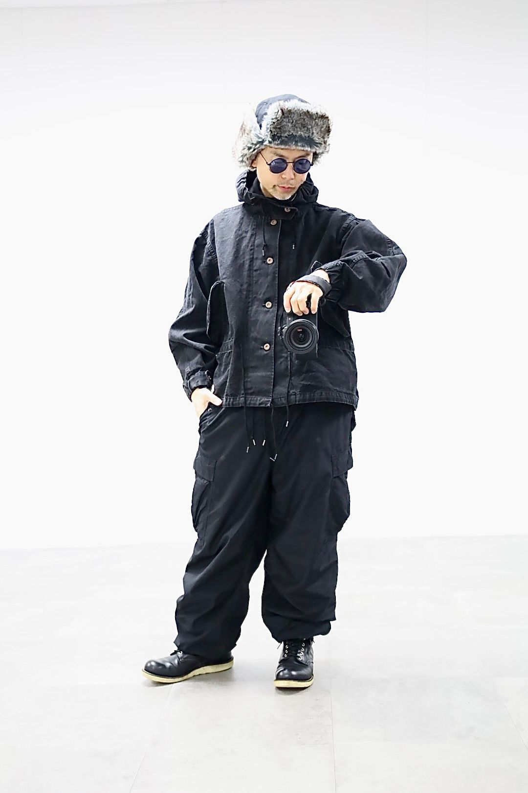 Gurank - Gurank グランク 26SS CH Mountain parka (2611)BLACK☆新作