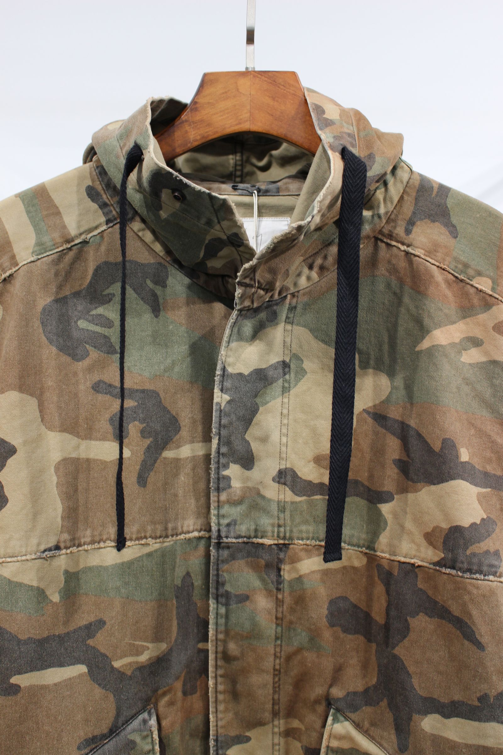 ANCELLM - CAMO HOODIE JACKET | WOODLAND | ジャケット | NapsNote