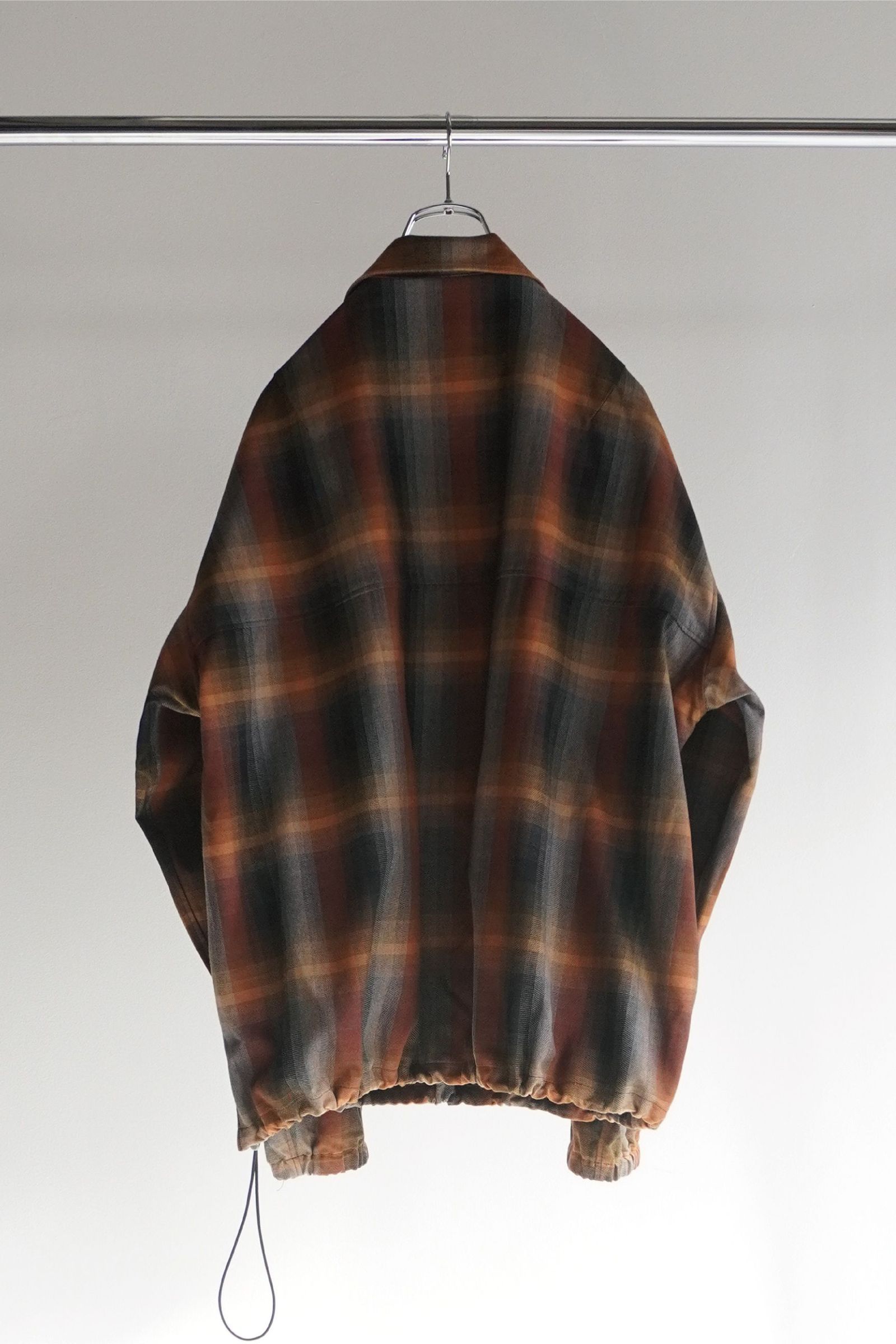 ANCELLM - R/C CHECK PULL OVER SHIRT | RED BLACK | シャツ | NapsNote