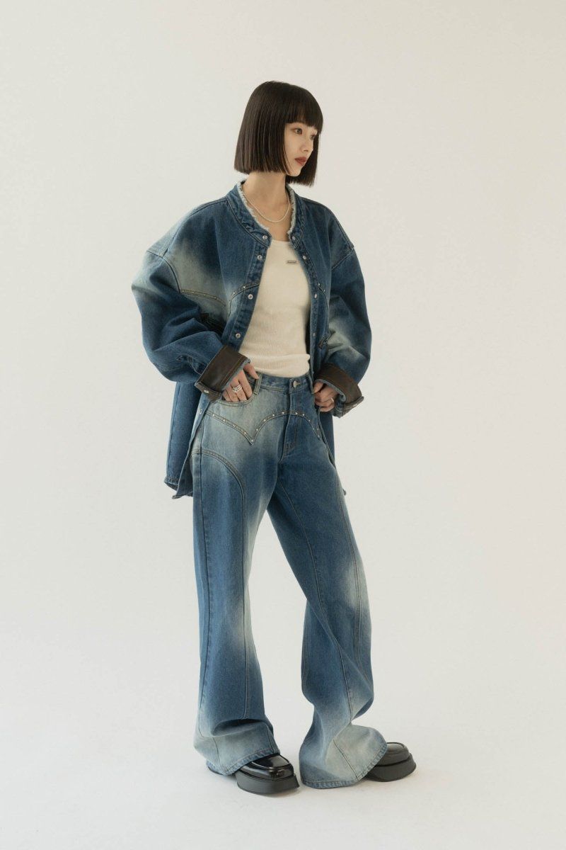 Knuth Marf - bell bottom denim pants(unisex) / ベルボトム デニム
