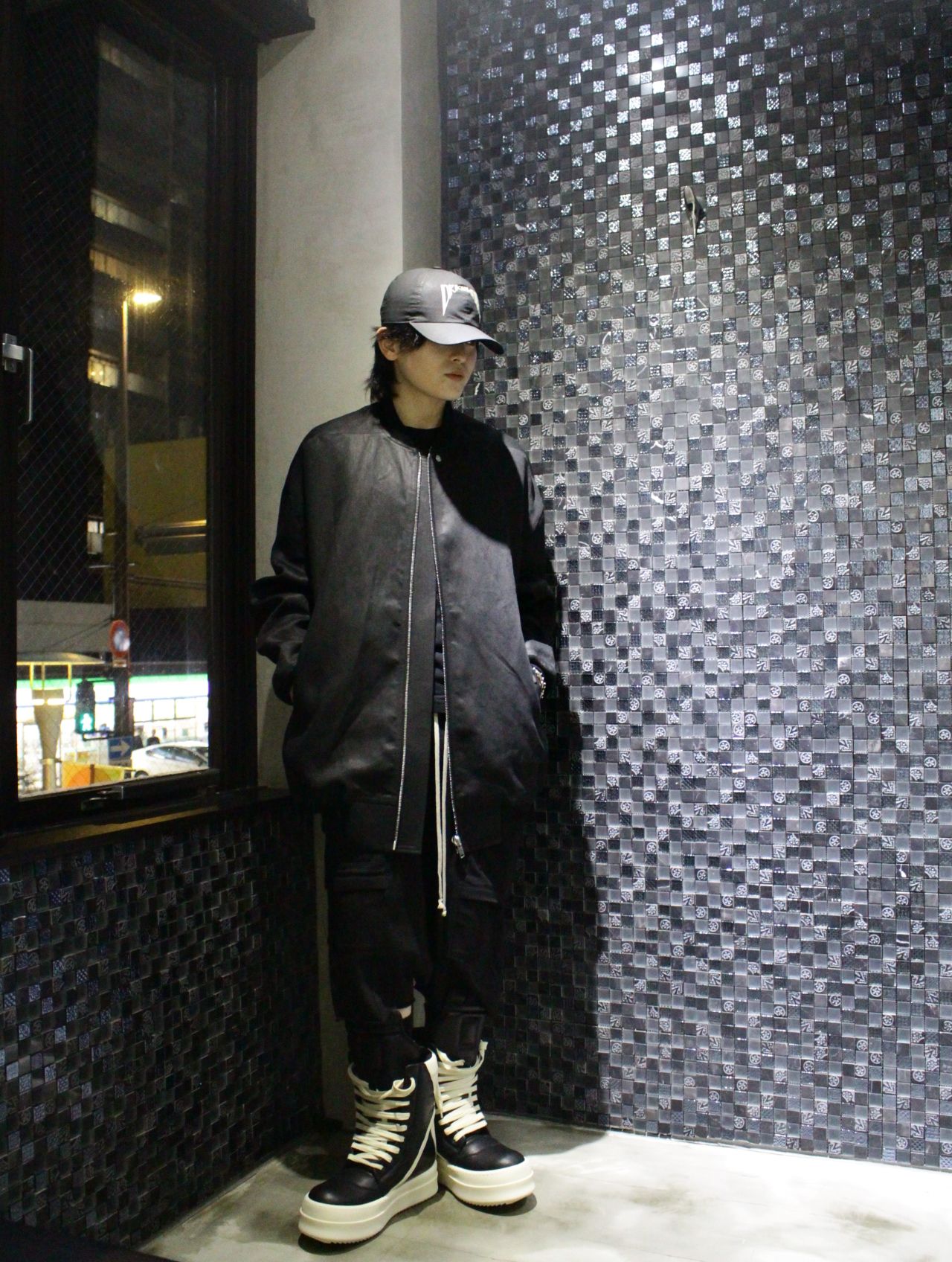 RICK OWENS - 【25SS】ジャンボ フライト リネン ボンバー ジャケット