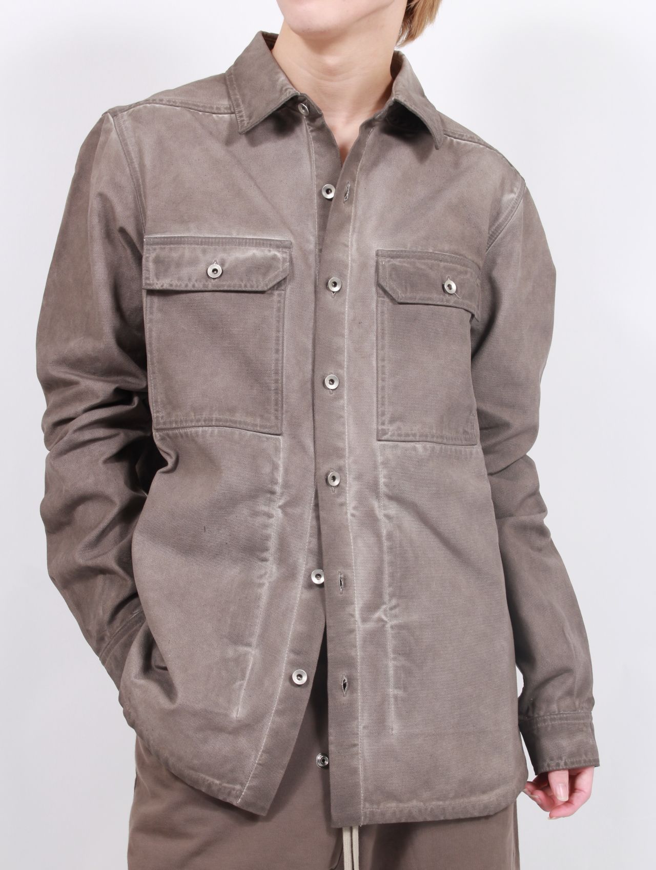 RICK OWENS DRKSHDW - 【25SS】アウターシャツ 長袖 ジャケット