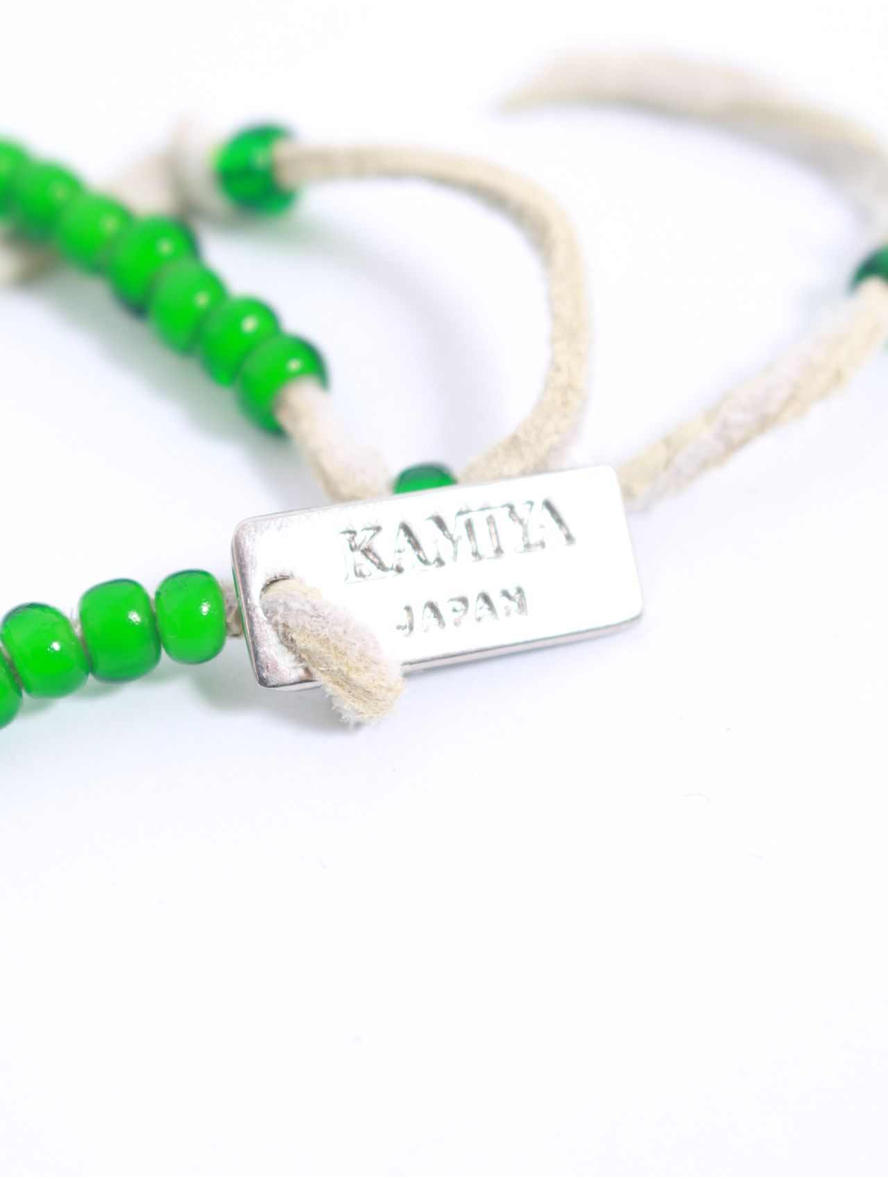 KAMIYA - 【25AW】グラス ビーズ ブレスレット / GLASS BEADED