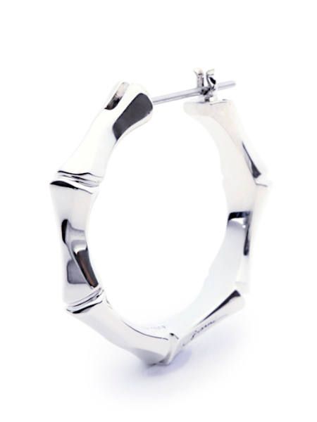 GARNI - 【取り寄せ】【片耳用】 クロッケリー バンブーピアス Lサイズ