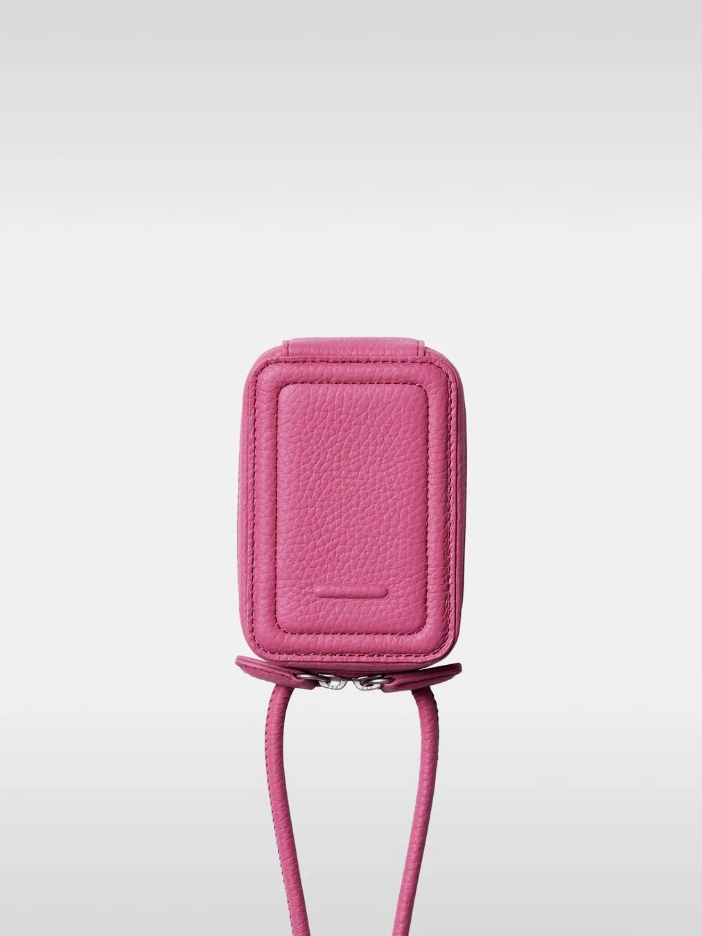 objcts.io - ストラップ付 レザー カードケース / STRAPPED ACCESORY