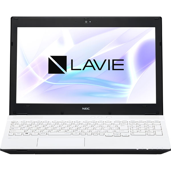 ノートパソコン LAVIE Note Standard クリスタルホワイト PC-NS350HAW