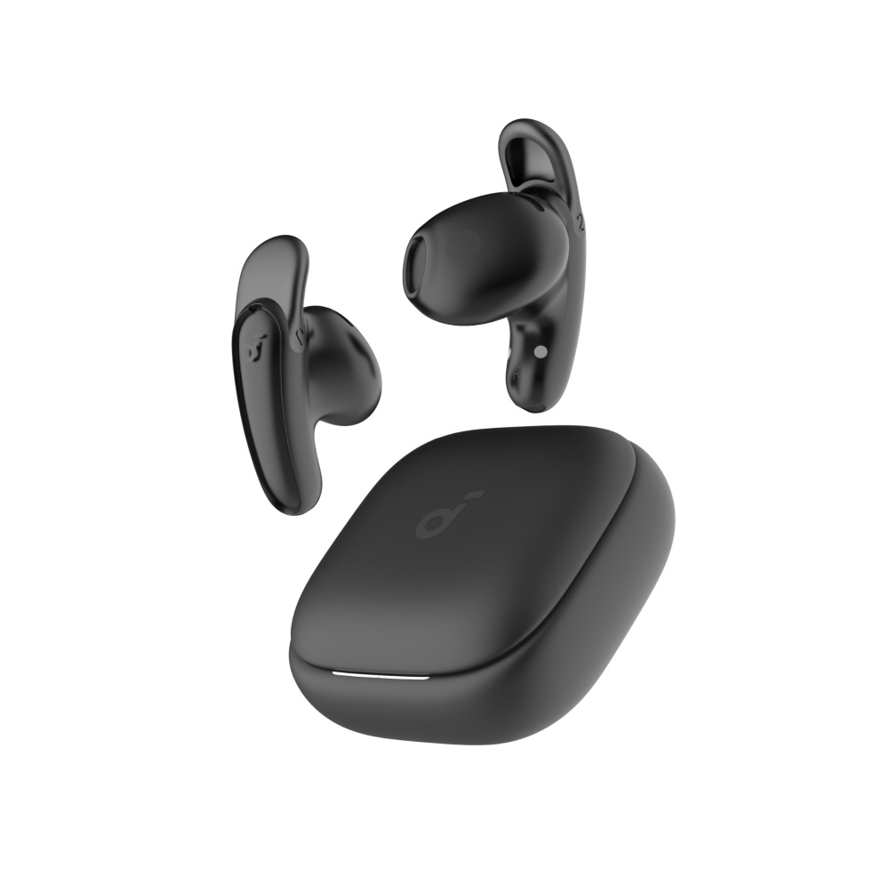 完全ワイヤレスイヤホン Soundcore Liberty Buds ミッドナイトブラック