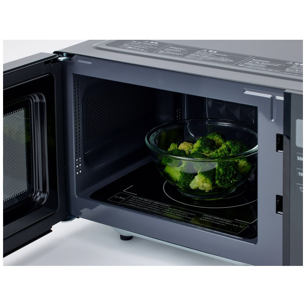 電子レンジ ・18L・フラット ブラック OB-R18F1K ［18L /50/60Hz］｜の