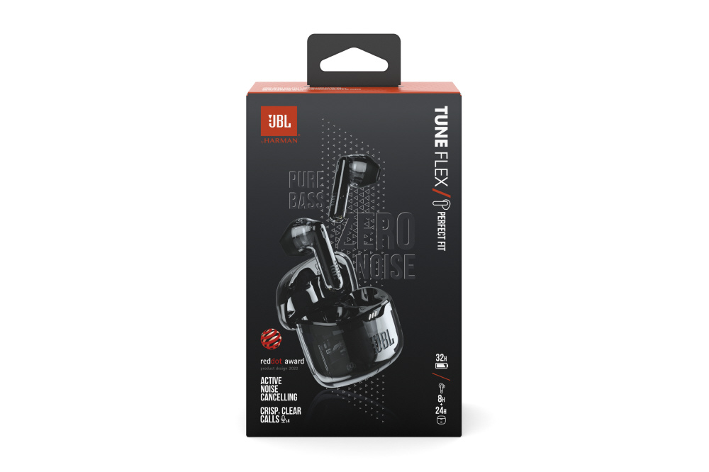 完全ワイヤレスイヤホン JBL Tune Flex （チューンフレックス）Ghost
