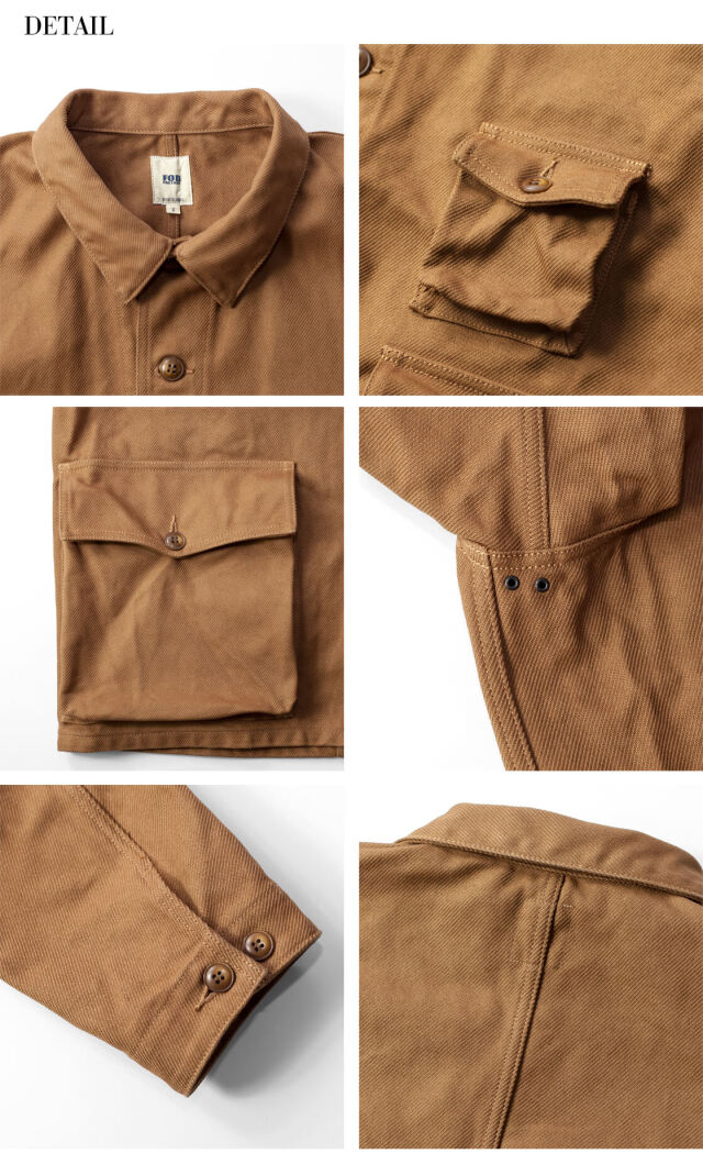 FOB FACTORY FOBファクトリー ヘビーコットンツイル ハンティング