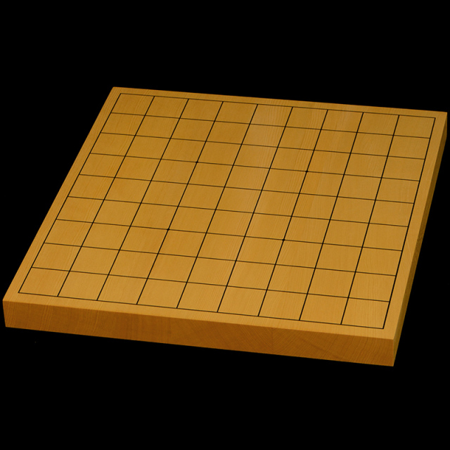 おまかせ】本榧卓上将棋盤 1.5寸（ハギ盤・極上） | 前川榧碁盤店
