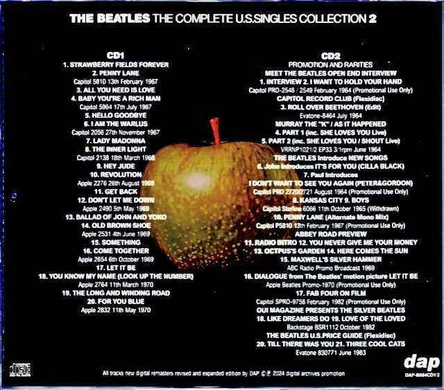 Beatles ビートルズ/Complete U.S. Singles Collection Vol.2 Upgrade