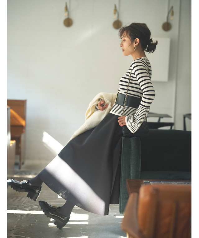 ダンボールフレアスカート