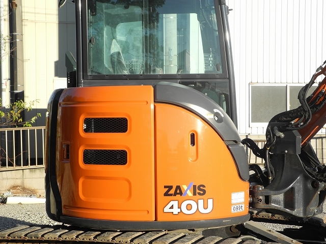 ZX40U-5B 日立 配管クレーン機 キャビン仕様